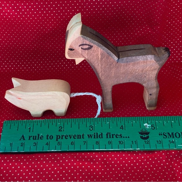 Ostheimer Wooden Farm Animals Toys. Handmade in Germany - Picture 3 of 13